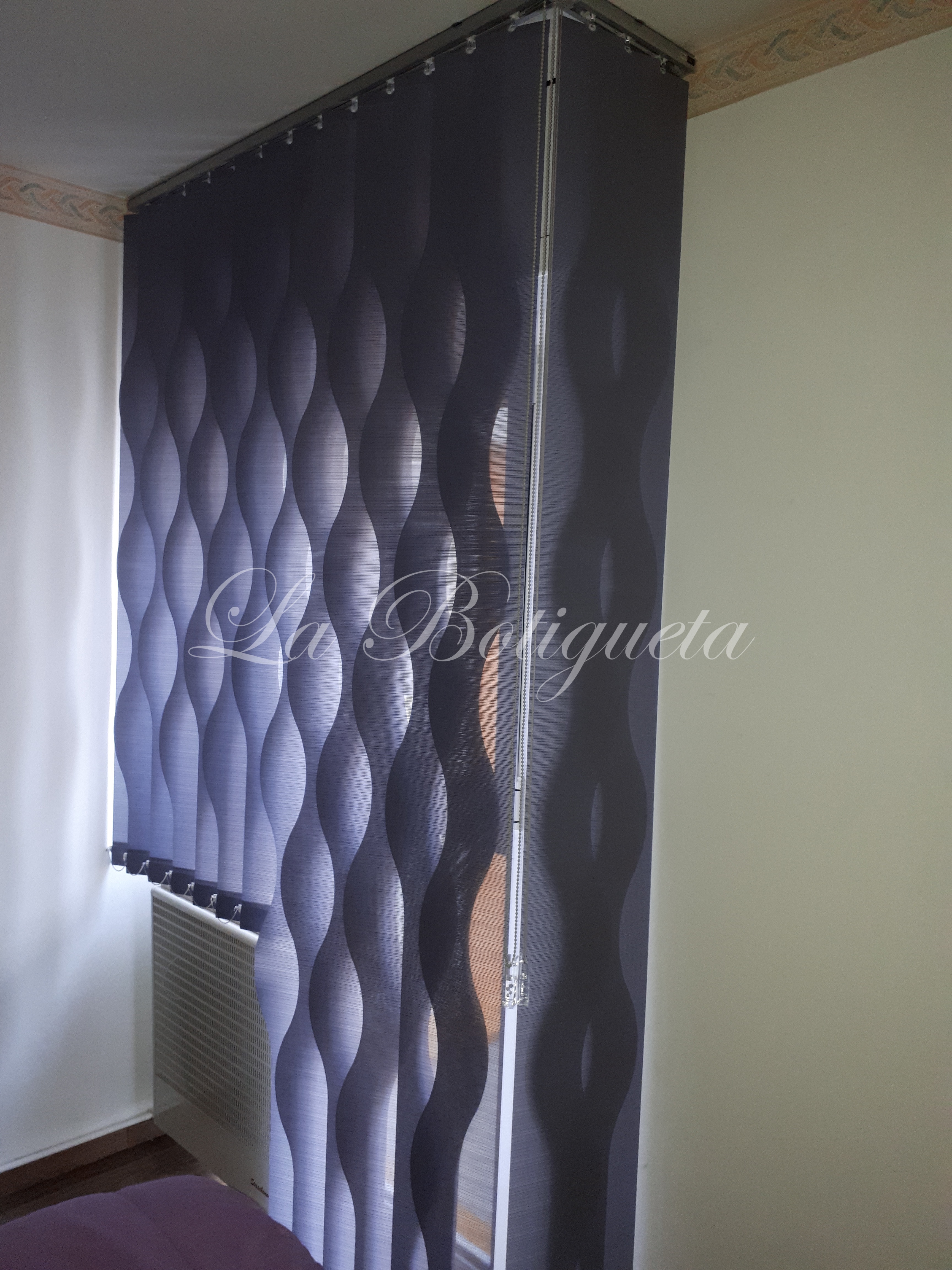 Cortinas verticales y convencionales